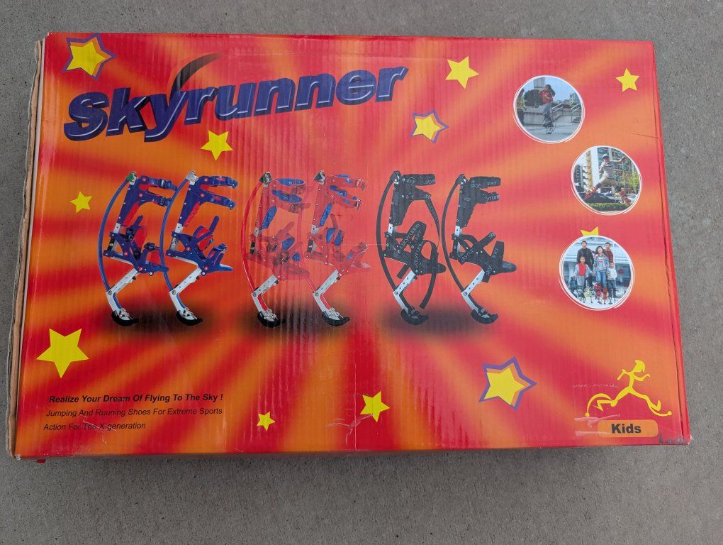 Skyrunner Jumping Stilts BW-SR005 Kids 60-110lbs Extreme Sports New in box