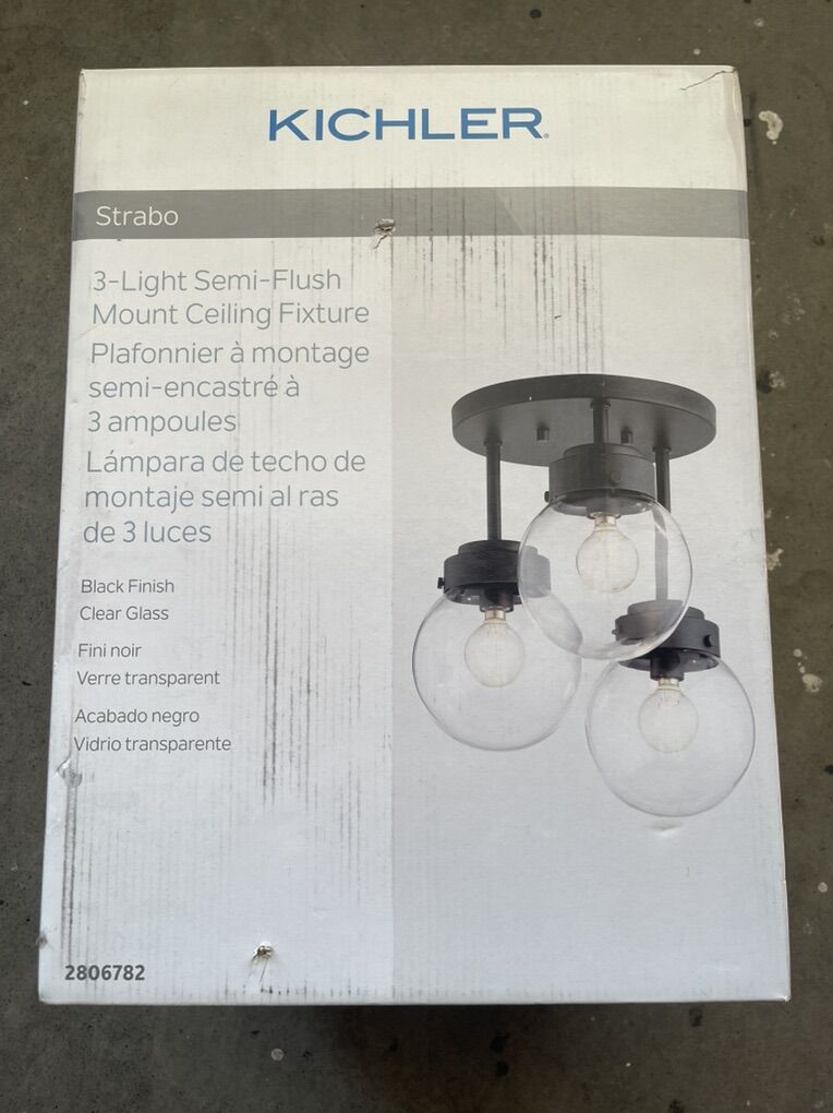 3 Strobe Light Fixture  Kichler