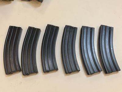 6 - Colt AR-15 40 Round .223/5.56 Steel Magazines New