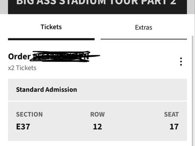 Post Malone:- 2 Tickets
