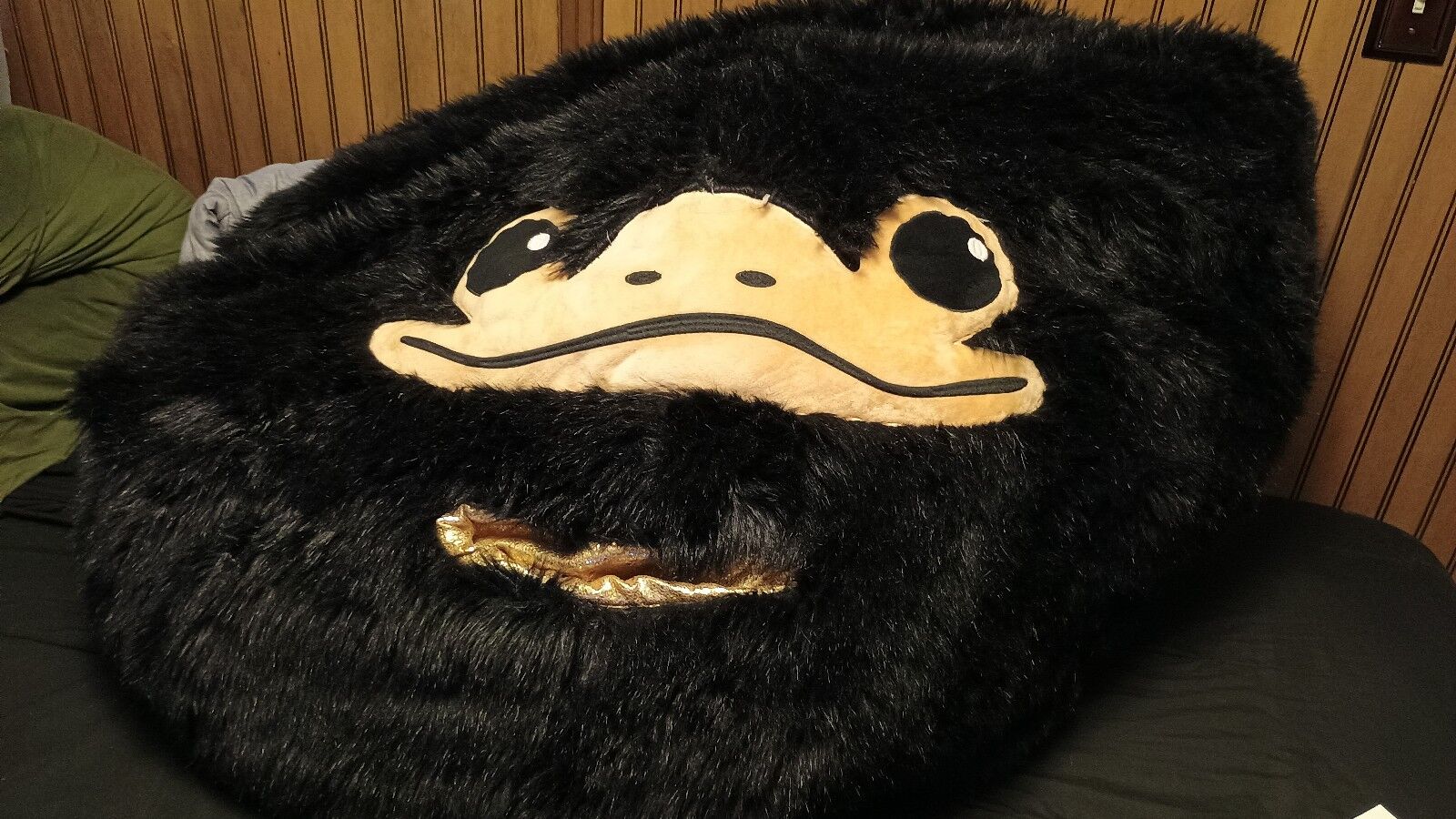 Harry Potter Fantastic Beasts Niffler Bean Bag 52" Chair Pottery Barn PB Teen