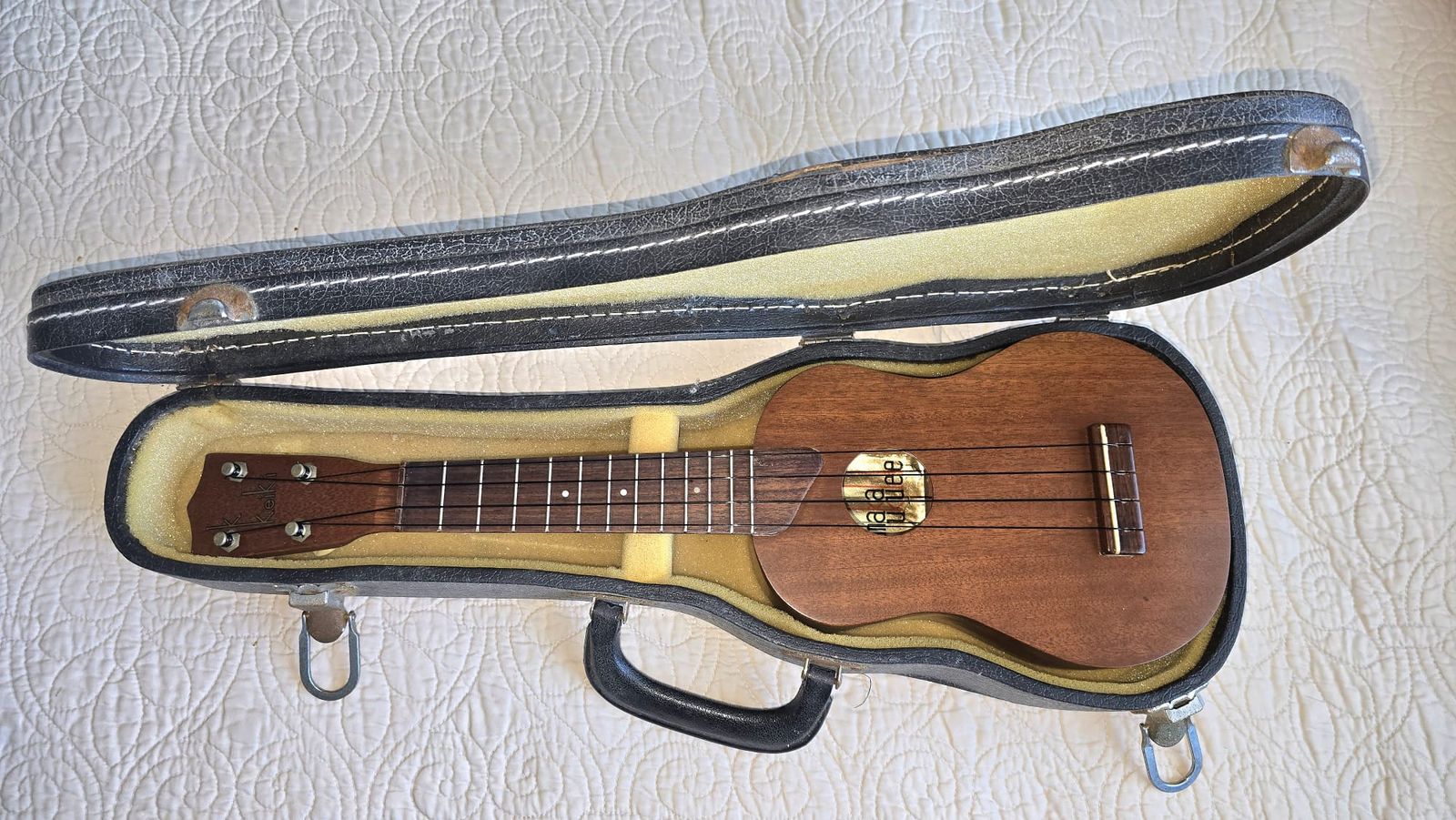 Kamaka Keiki Ukulele - Vintage Gold Label