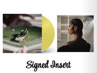 Ella Mai-SIGNED Do You Still Love Me?-Exclusive Opaque Lemon Color Vinyl-SEALED-Autographed LP-Collectible