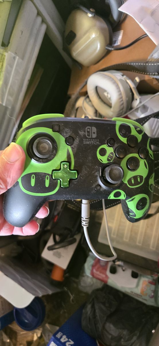Wired 1up glow pro controller Nintendo switch