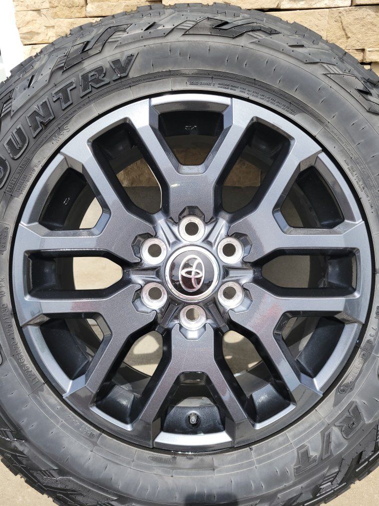 20" Toyota Tundra wheels