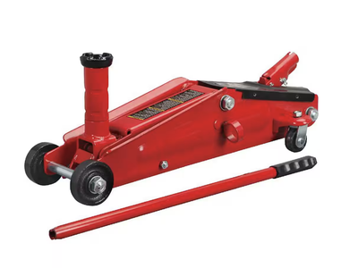 NEW Big Red 3-Ton SUV Trolley Floor Jack with Saddle Extension Adapter