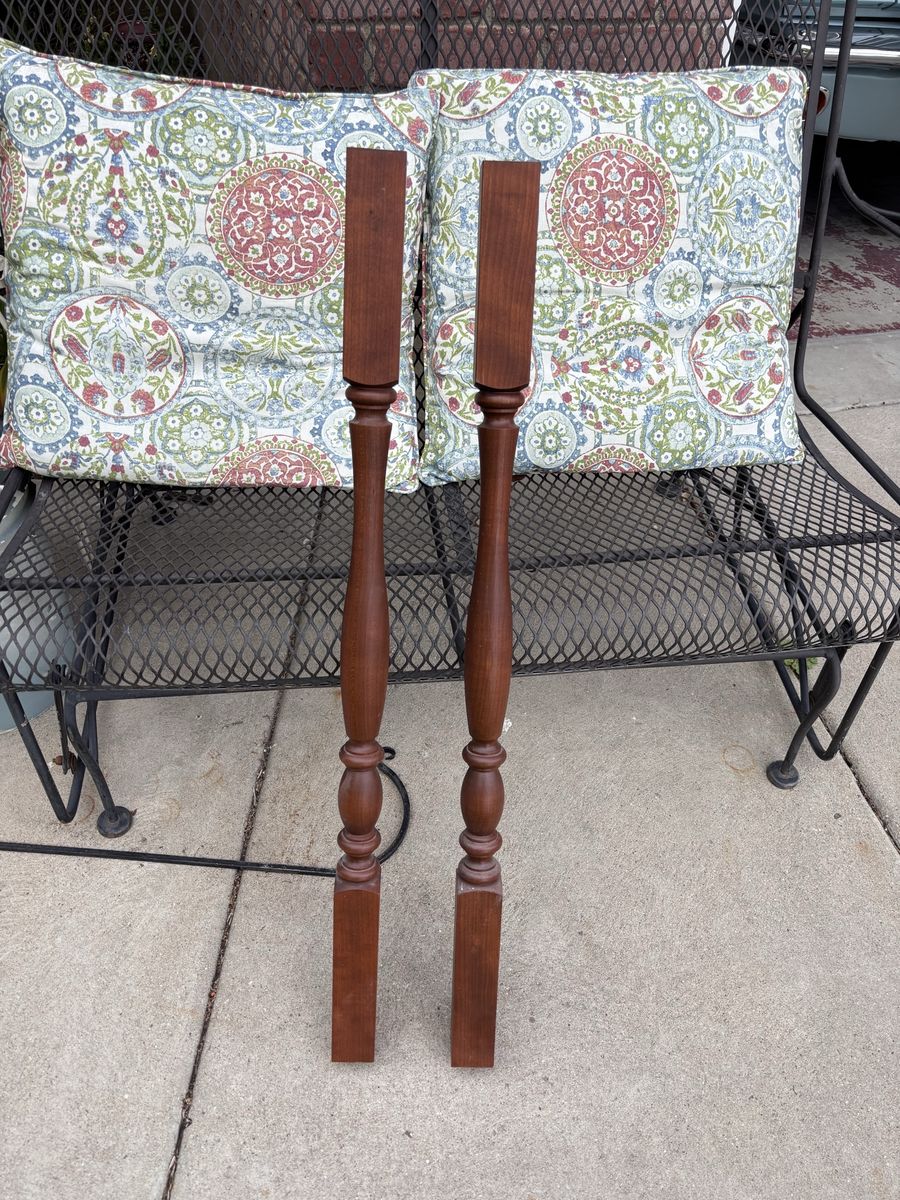 cherrywood balusters $8 each