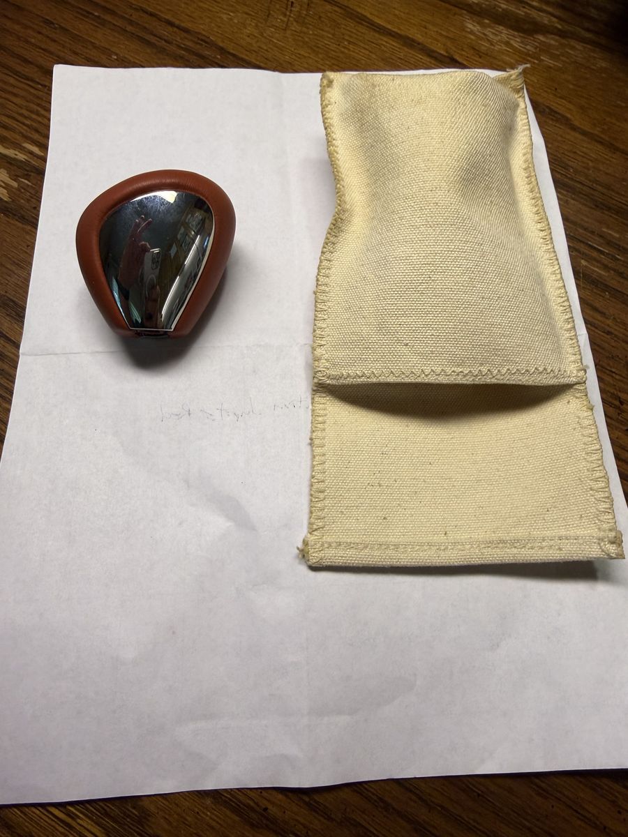 2004 Jaguar XKR Portfolio Shift Knob Jupitor Red, OEM New, Very Rare