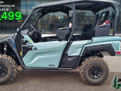 2026 Yamaha Wolverine X4 850 XT-R - Street Legal Kit Installed