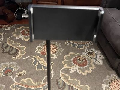 Tablet / phone Floor Stand with Adjustable Gooseneck Holder. $8