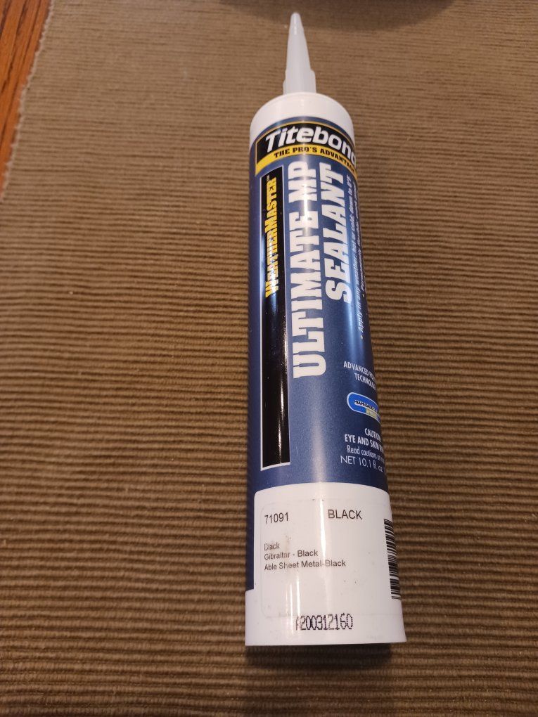 Titebond WeatherMaster Ultimate MP Sealant, Black, 10.1 oz - New