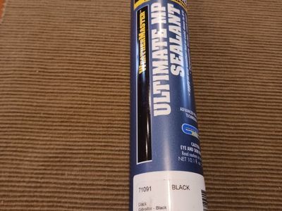 Titebond WeatherMaster Ultimate MP Sealant, Black, 10.1 oz - New