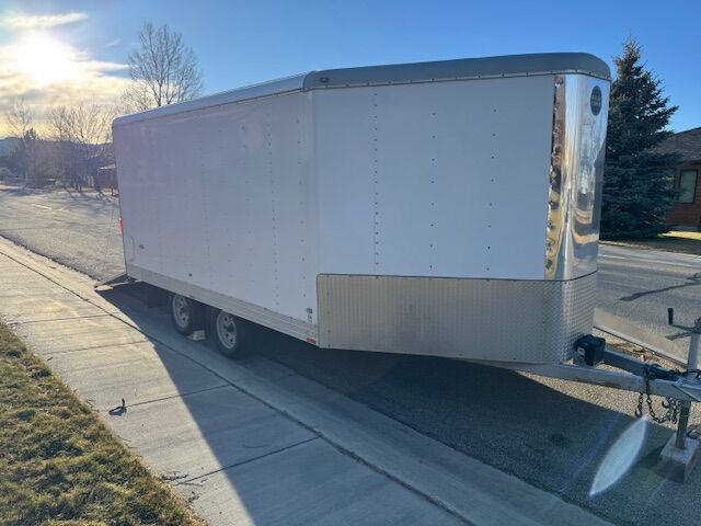 2006 Wells Cargo Enclosed Snowmobile Trailer