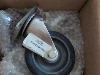 New set of 8 Industrial Stainless Steel Caster Wheels