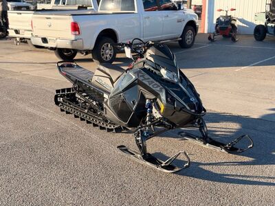 2026 Polaris® Patriot Boost RMK Khaos 165 Gloss Black / Blue Dusk