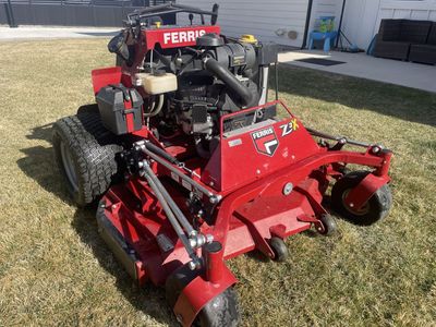 Stand on mower