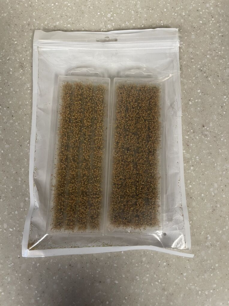 2 Boxes Minature Wheat Mat Strips- New