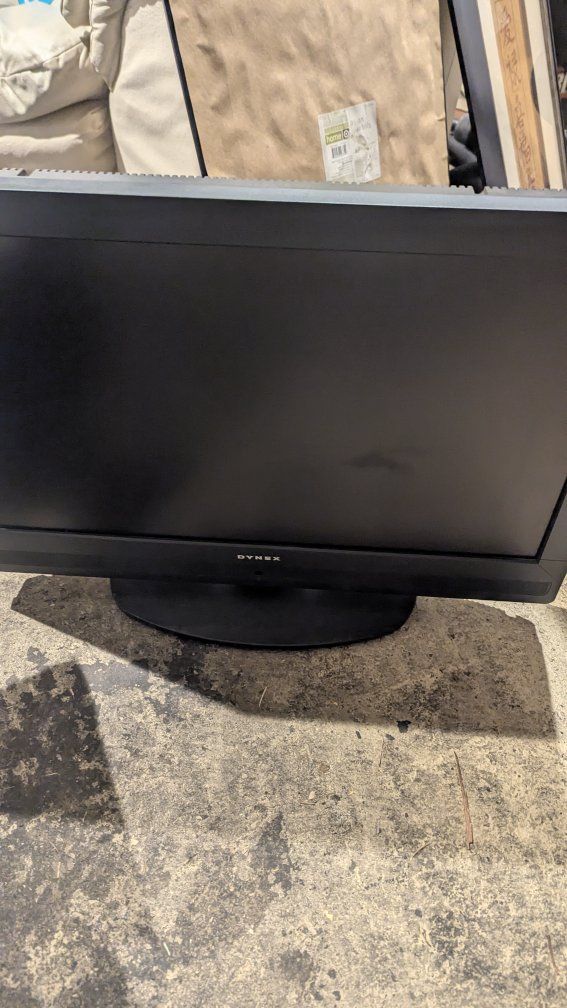 Dynex Flat Screen Television with Stand and Multiple Inputs