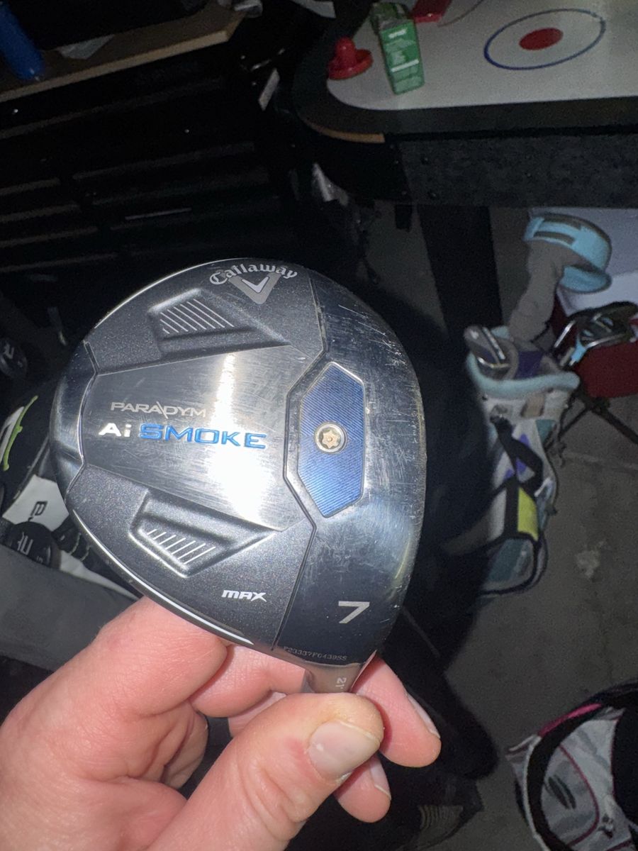 Callaway paradym ai smoke 7 wood stiff