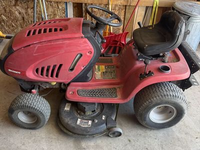 Riding lawn mower