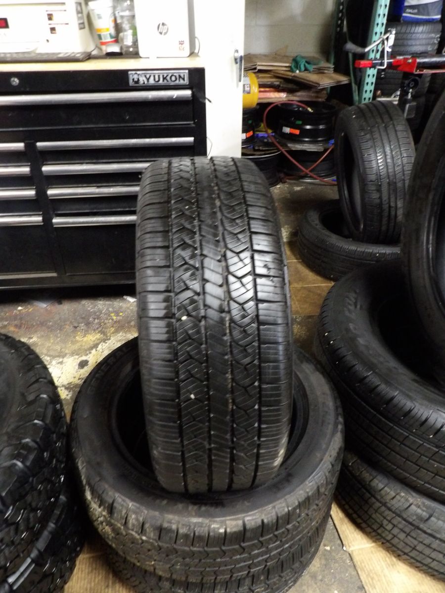 185/55R15 GENERAL ALTIMAX RT4S PAIR OF TWO USED TIRES