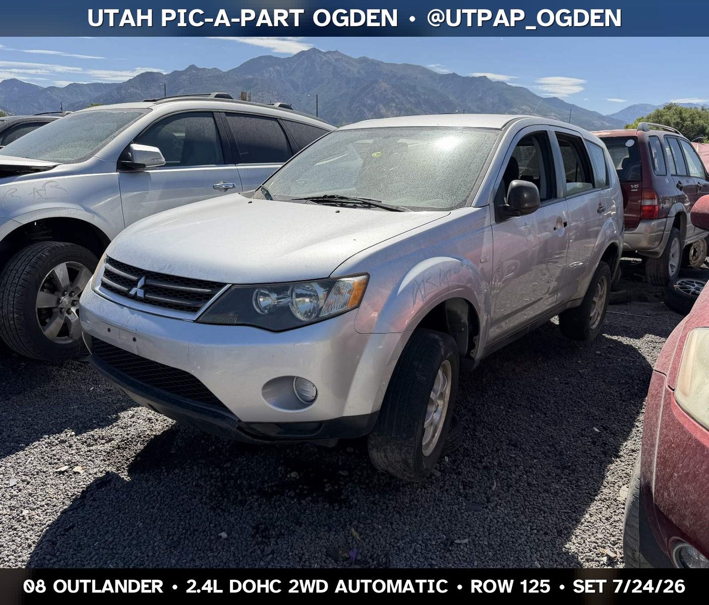 New Arrival - 2008 Mitsubishi Outlander Parts - UTPAP Ogden