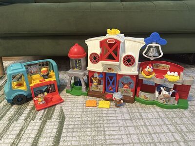 Little People Farm and Taco Truck Sets