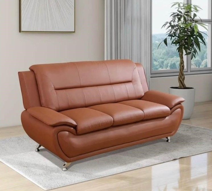 Brand New Leather Sofa – $138