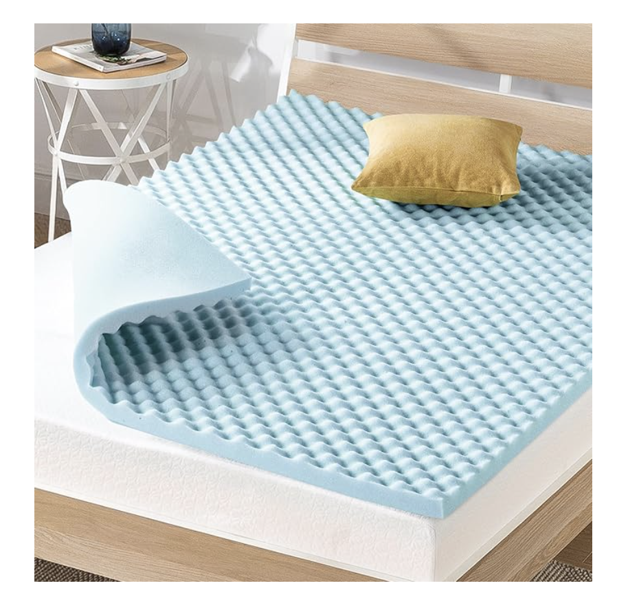 FREE - King size 2 inch mattress topper memory foam