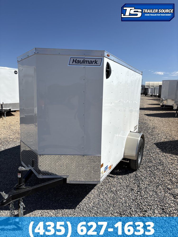 5x8 Haulmark Passport DELUXE Enclosed Cargo Trailer - 5'6" Interior - 3.5K GVWR - Ramp Door