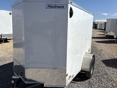 5x8 Haulmark Passport DELUXE Enclosed Cargo Trailer - 5'6" Interior - 3.5K GVWR - Ramp Door