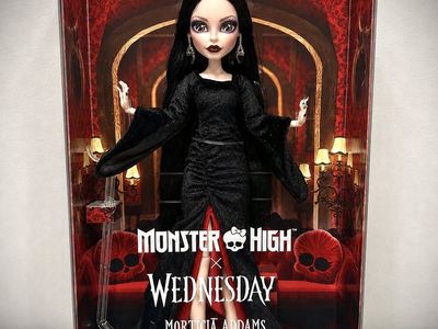 Monster High x Wednesday Morticia Addams Collector Doll