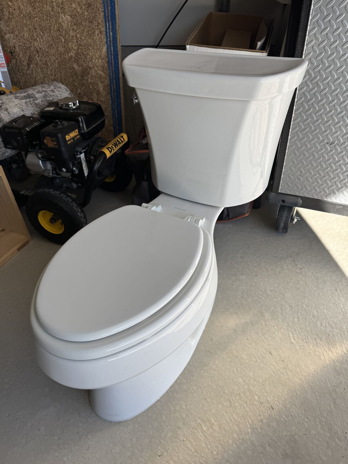 Elongated Kohler Toilet