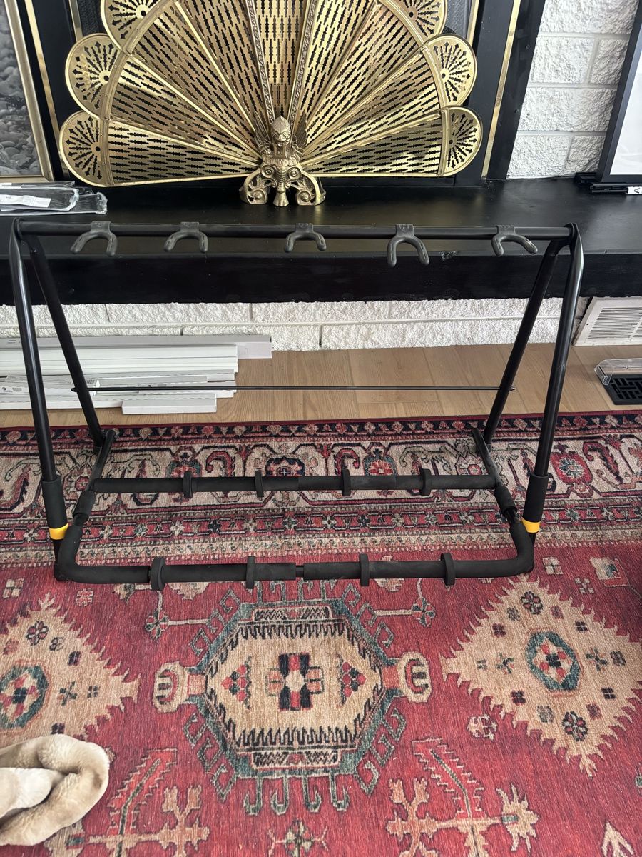 5 Guitar Foldable Rack