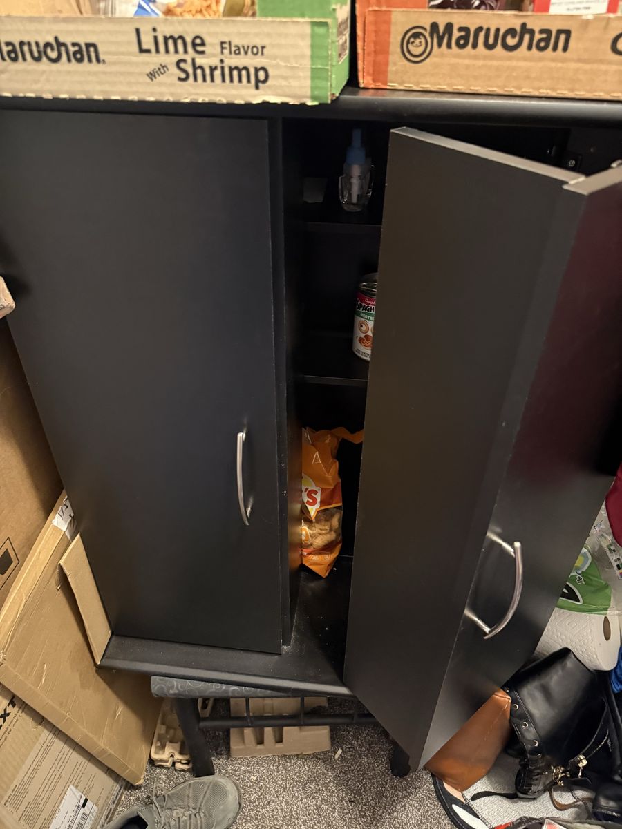 Two door shelf for sale