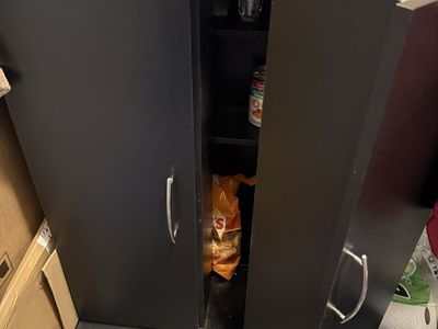Two door shelf for sale