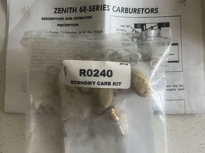 SA-200 Carb Rebuild Kit (BW Parts)