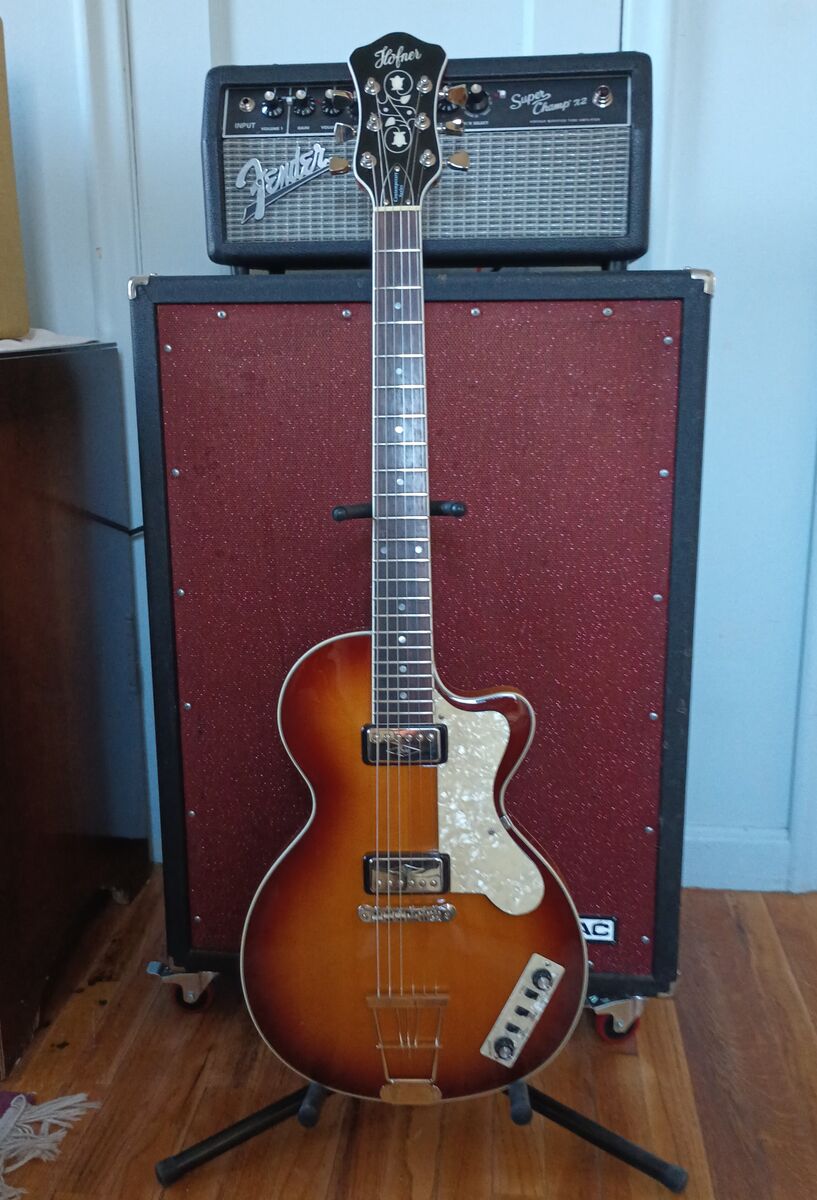 Hofner Club 50 Contemporary series semi hollow electric guitar