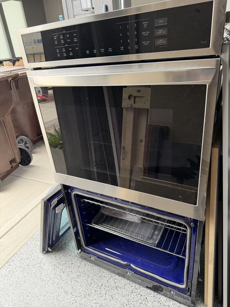 LG double wall oven
