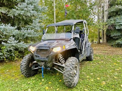 2014 Polaris Rzr 4 800 EPS LE w/ Snowplow