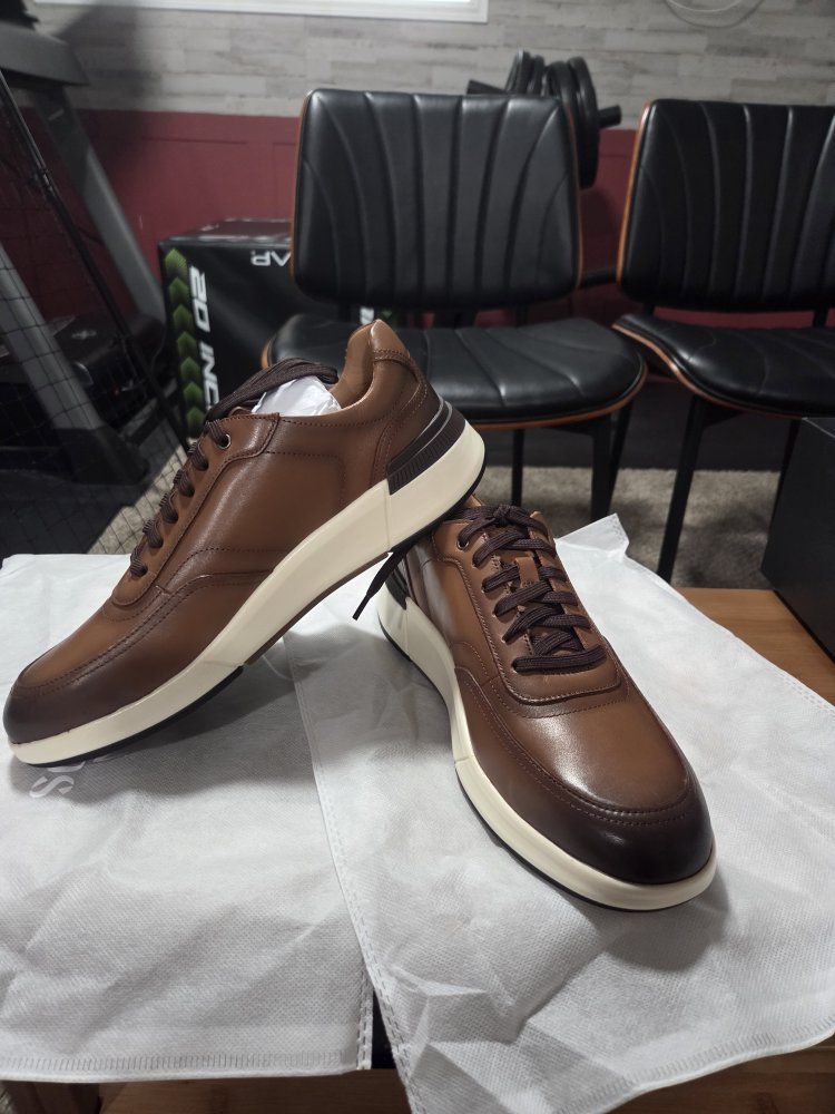 Allen Edmonds Gramercy Leather Sport Sneakers 9.5 D