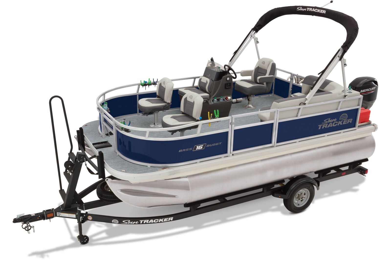 2026 Sun Tracker Bass Buggy 16 w 50 HP Mercury Outboard !!!