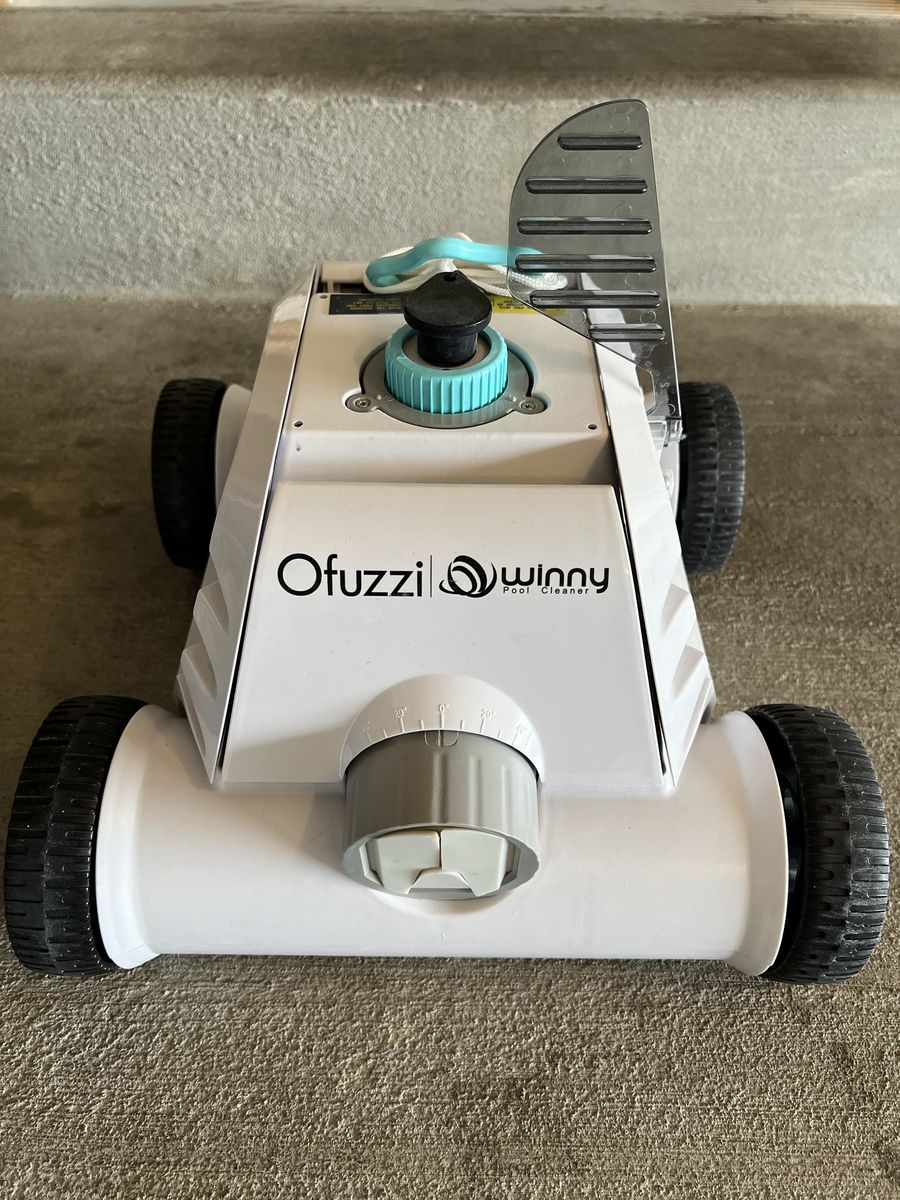 Ofuzzi Winny Cordless Robotic Pool Cleaner with Power Adapter and Manuals