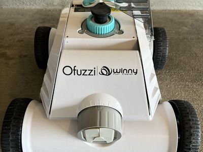 Ofuzzi Winny Cordless Robotic Pool Cleaner with Power Adapter and Manuals