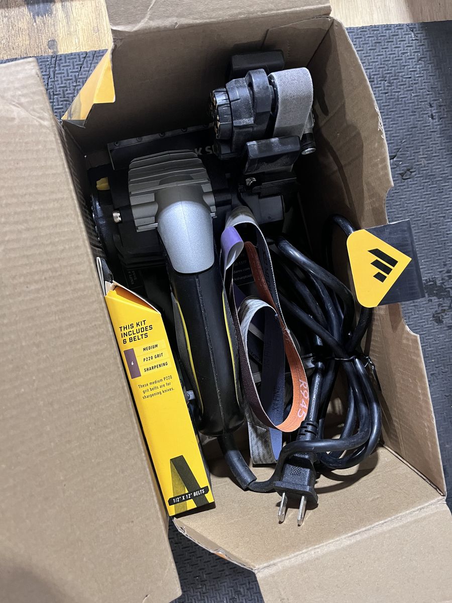 Work sharp knife and blade sharpener