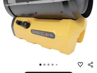DeWalt Portable Propane Forced Air Heater and Mr. Heater Big Buddy