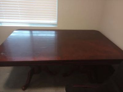 big dinner table