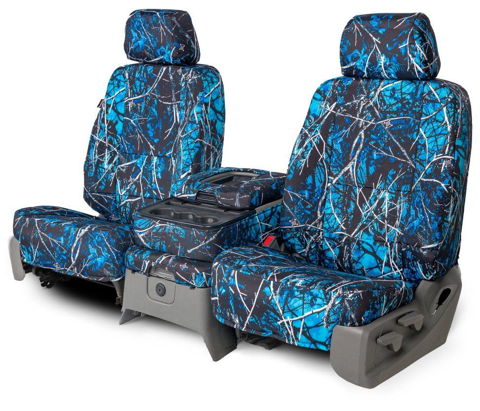 Moonshine camo seat covers - complete front row