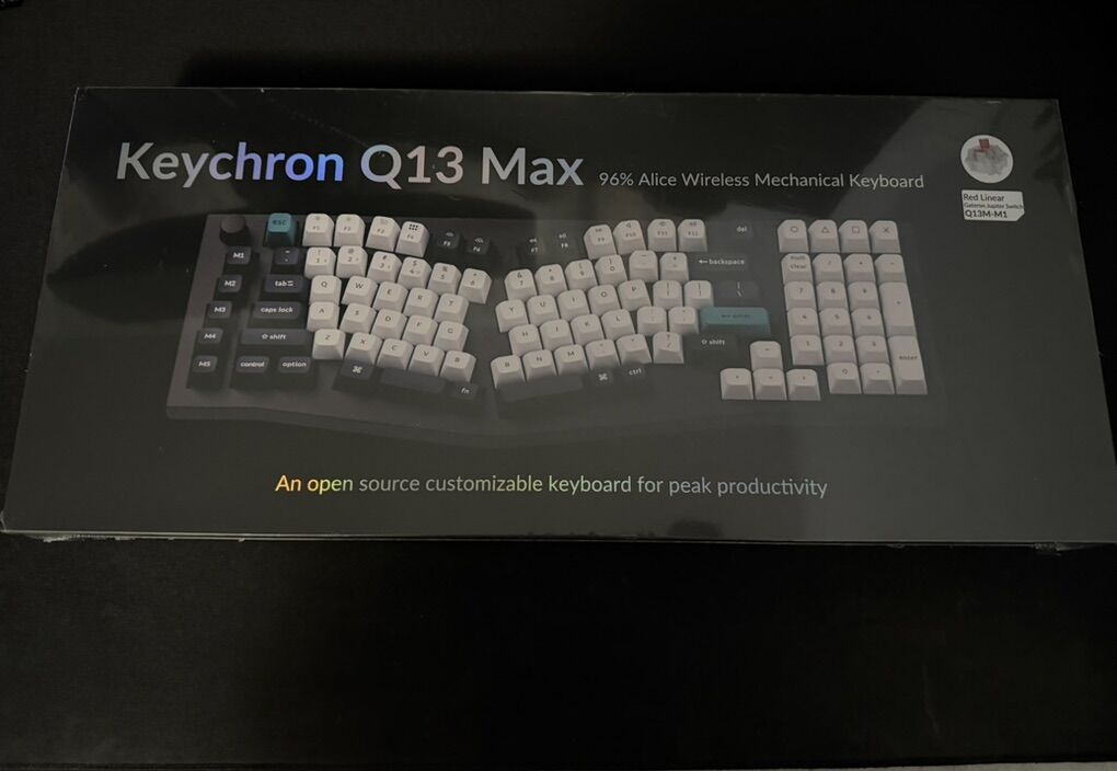 Keychron Q13 Max Alice Layout QMK Wireless