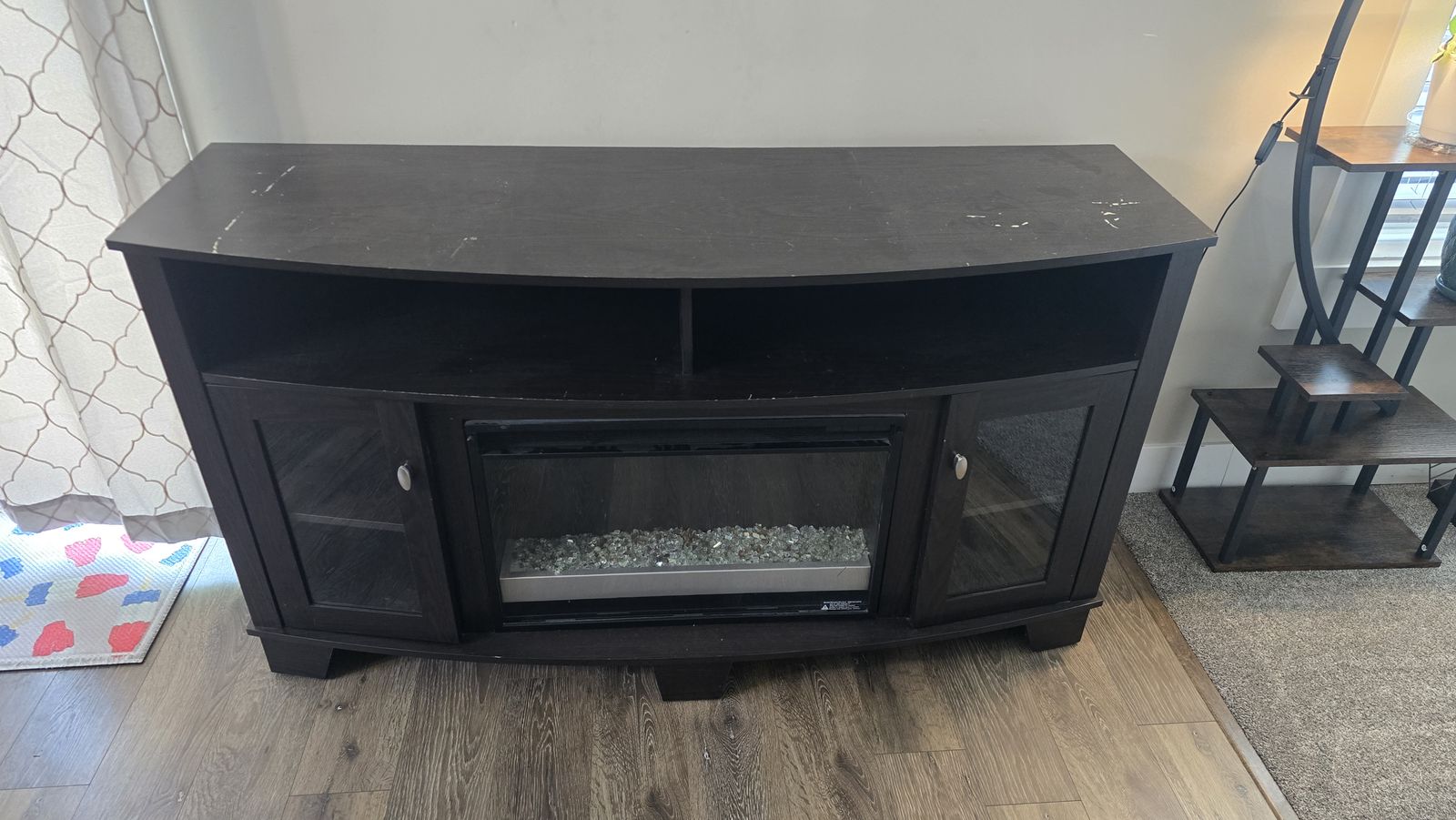 Electric fireplace/ cabinet